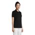 Women's Mesh Cotton Short Sleeve Polo Shirt, alternative image