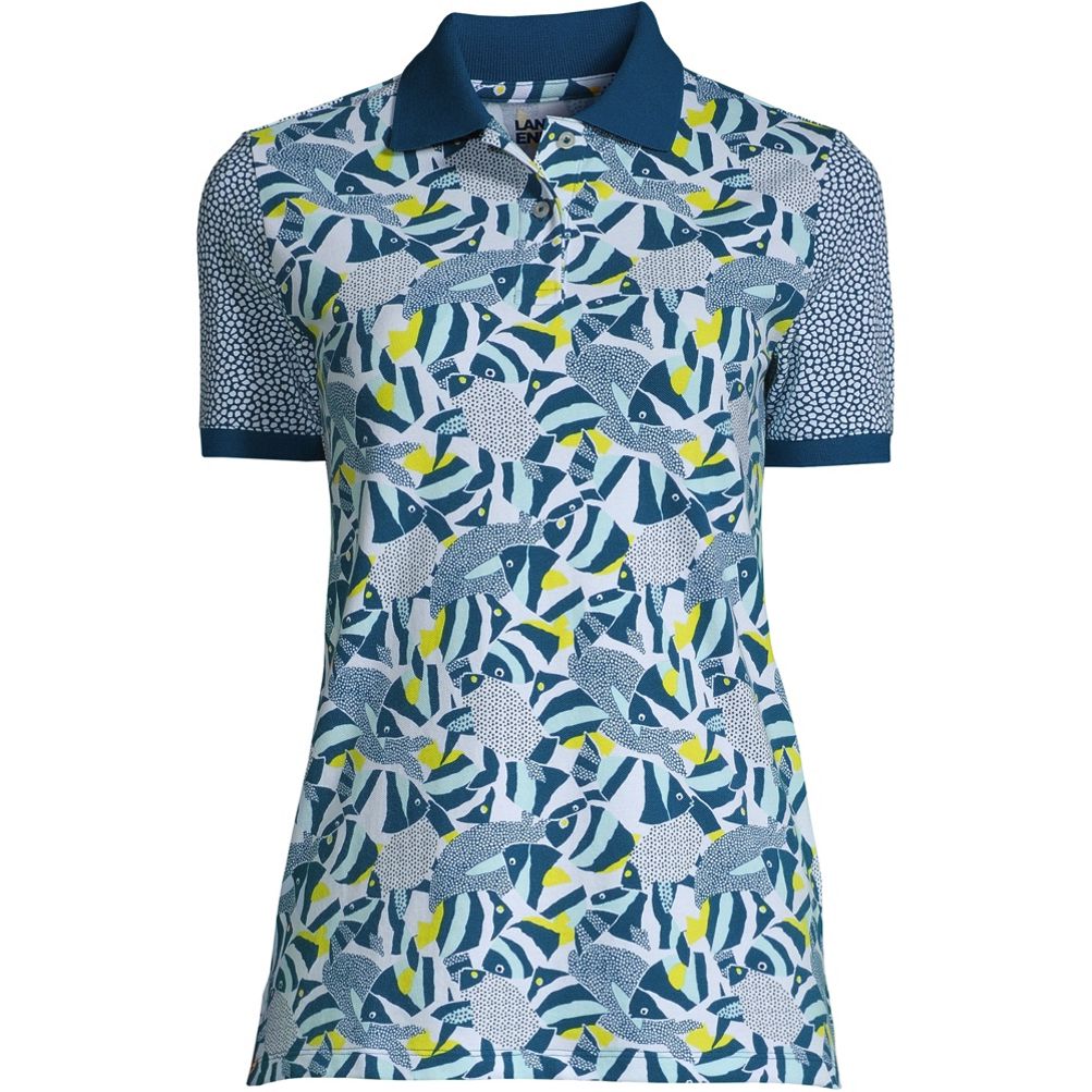 Lands end 2024 women's mesh polo