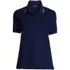 Women's Mesh Cotton Short Sleeve Polo Shirt, Front