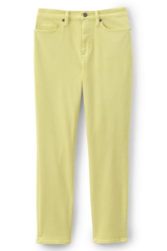 plus size yellow jeans