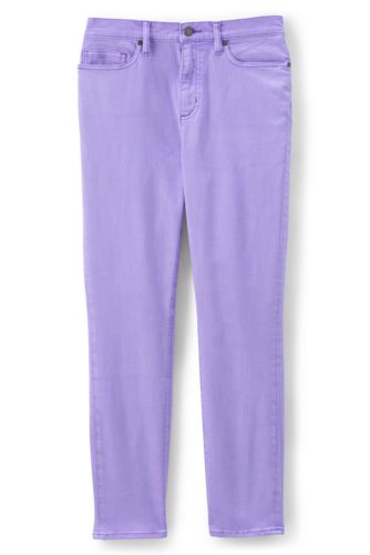 women's plus size purple jeans