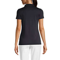 Women's Supima Cotton Short Sleeve Polo Shirt , Back