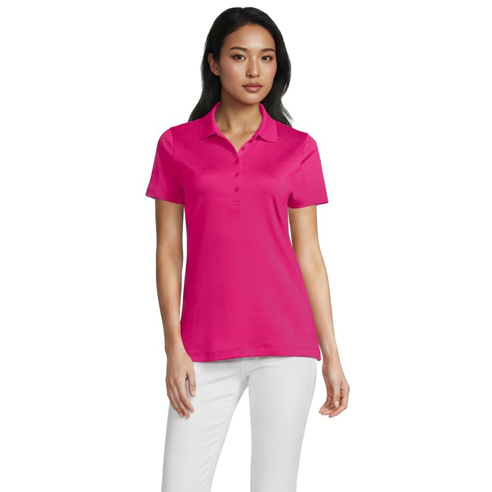 Women's Supima Cotton Polo Shirt | Lands' End
