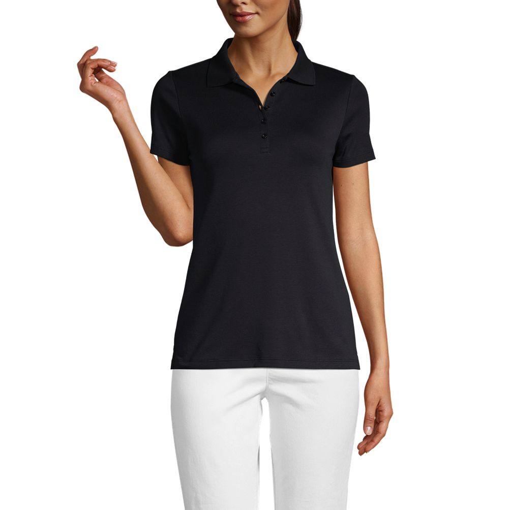 Women's Supima Cotton Short Sleeve Polo Shirt