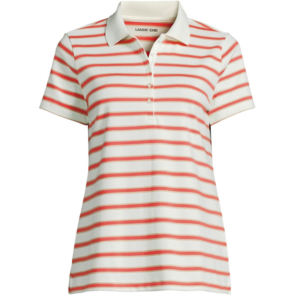 Women's Supima Cotton Polo Shirt | Lands' End