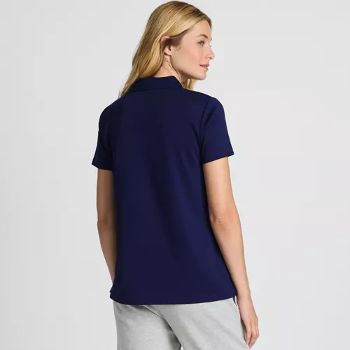 Women's Supima Cotton Polo Shirt, Back