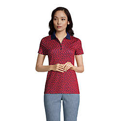 Women's Supima Cotton Short Sleeve Polo Shirt , Front