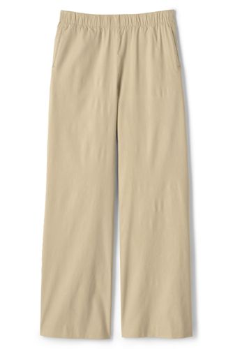 Weite Hose Im Leinen Mix Fur Damen Lands End