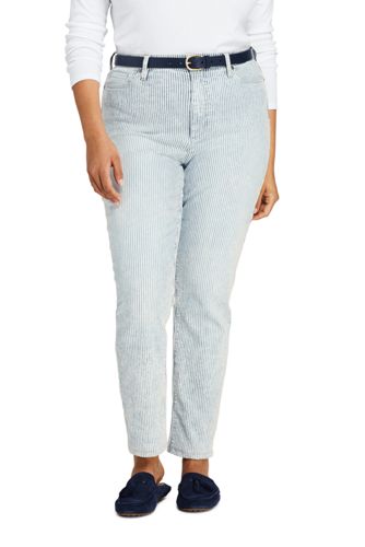 plus size ankle jeans