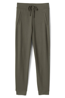 Gemusterte 34 lange Crêpe Hose für Damen | Lands' End Gemusterte 34 lange Crêpe Hose für Damen | Lands' End
