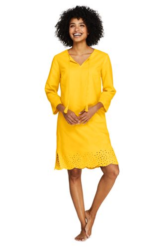 lands end women's swim cover up