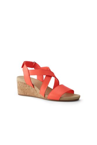 sandale pied large femme