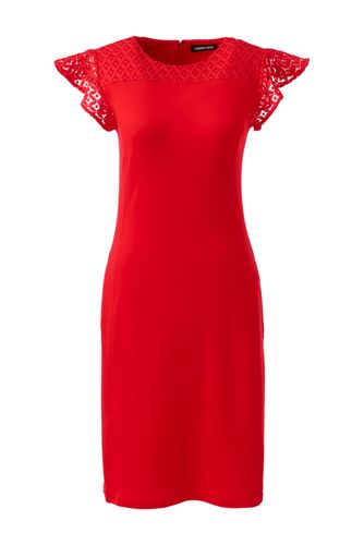 red sheath dress petite