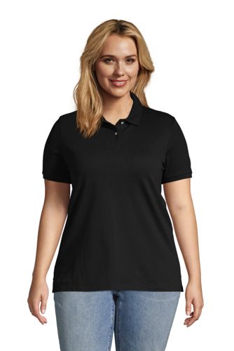 lands end women's mesh polo