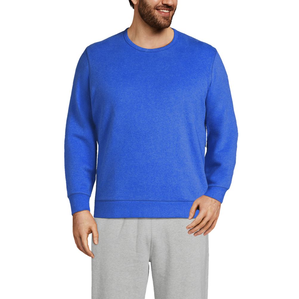 Men's Big and Tall Serious Sweats Crewneck Sweatshirt | Lands' End