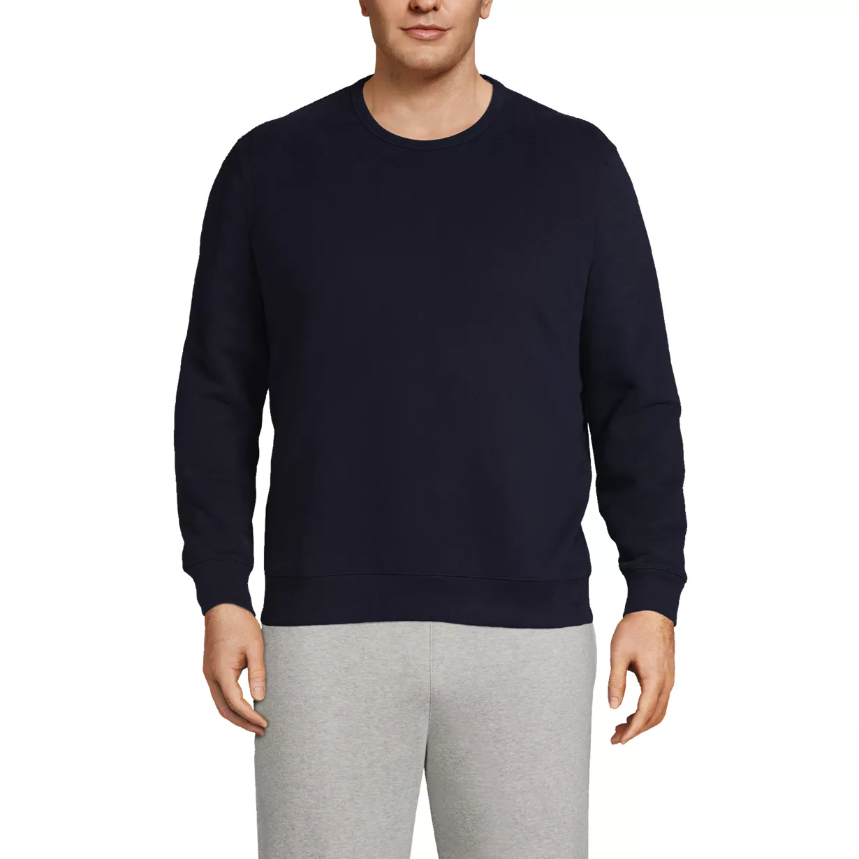 Men's Big Long Sleeve Serious Sweats Crewneck Sweatshirt
