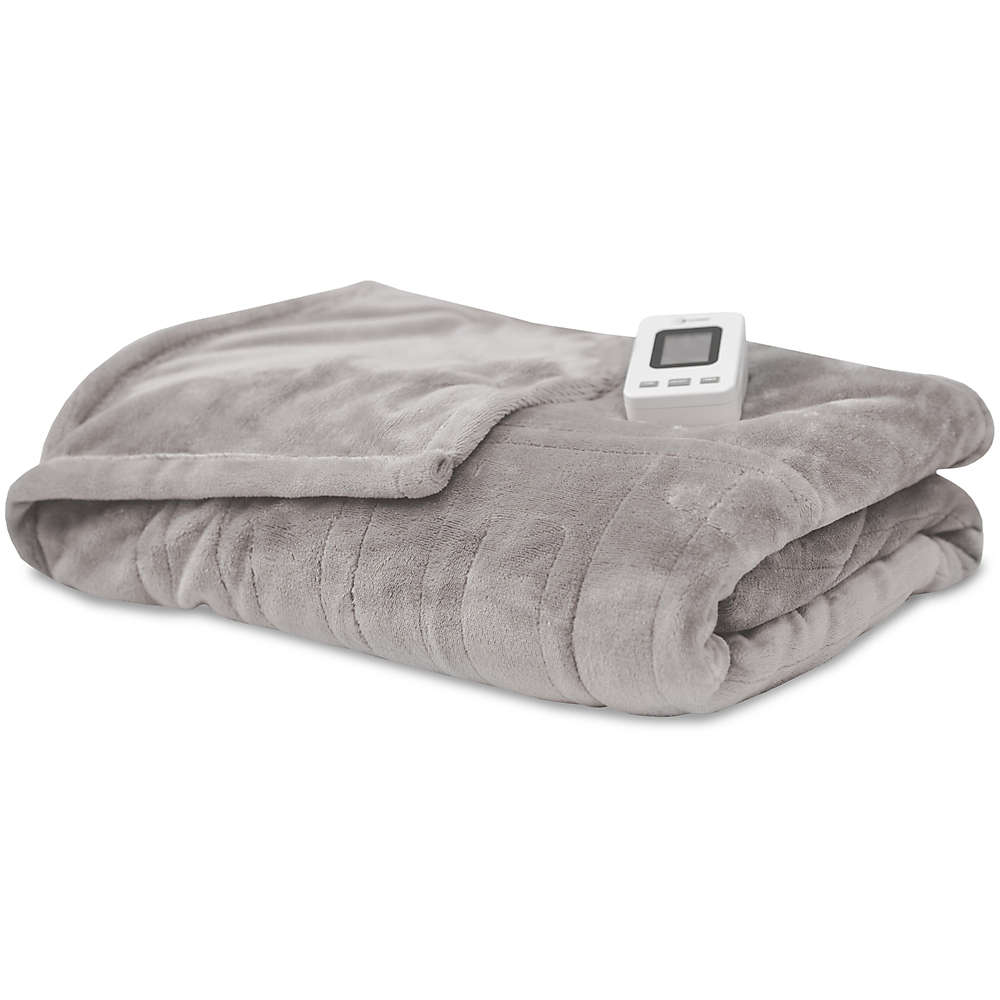Warm Microplush Sensorpedic Electric Bed Blanket, alternative image