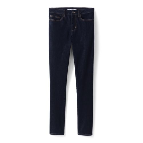 Trendy Solid Denim Jeans For,Navy Blue Knitted Denim Jeans,Women