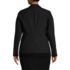 School Uniform Women's Plus Size Washable Wool Two Button 26" Blazer, Back