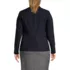 School Uniform Women's Plus Size Washable Wool Two Button 26" Blazer, Back