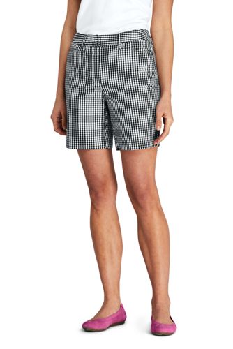 plaid chino shorts