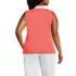 Women's Plus Size Supima Cotton Polo, Back