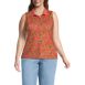 Women's Plus Size Supima Cotton Polo, Front