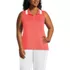 Women's Plus Size Supima Cotton Polo, Front