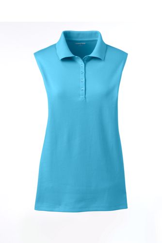 lands end sleeveless polo