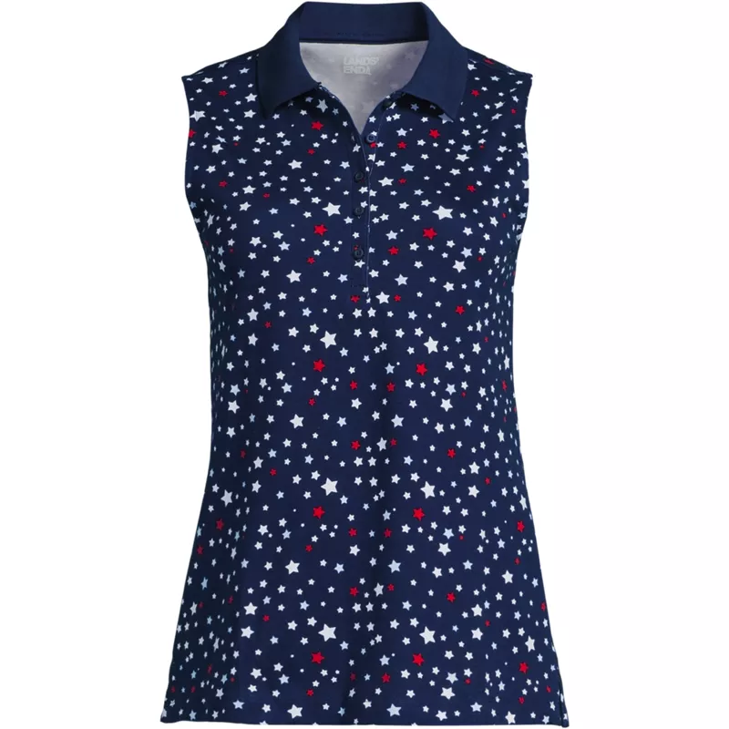 Women's Tall Supima Cotton Polo, Front