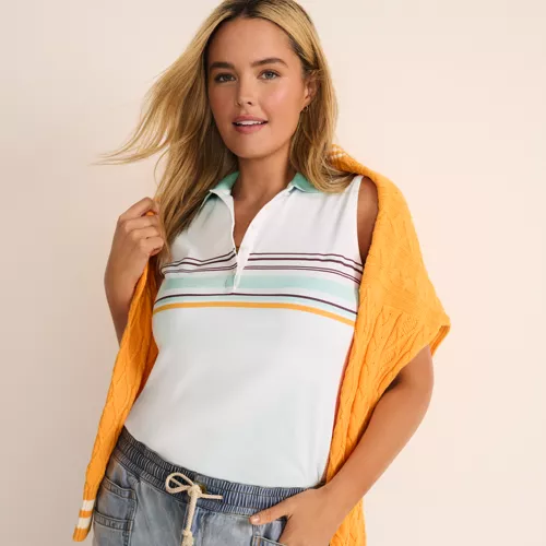 Women's Supima Cotton Polo, alternative image