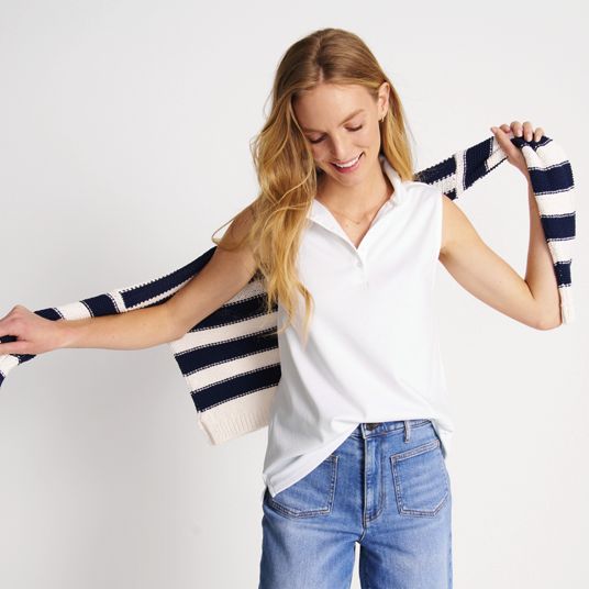 Polo Shirts Tops & Tees | Lands' End