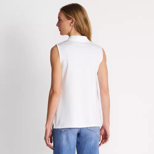 Women's Supima Cotton Polo, Back