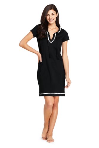 short sleeve swim cover up