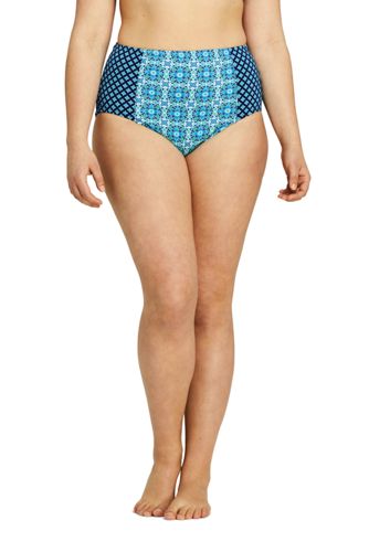 lands end high waisted bikini bottoms