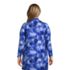Women's Plus Size Lightweight Jersey Knit Long Cardigan Print, Back