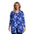 Women's Plus Size Lightweight Jersey Knit Long Cardigan Print, Front