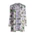 Women's Lightweight Jersey Knit Long Cardigan Print, Front