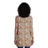 Women's Lightweight Jersey Knit Long Cardigan Print, Back