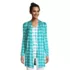 Women's Lightweight Jersey Knit Long Cardigan Print, Front