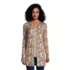Women's Lightweight Jersey Knit Long Cardigan Print, Front