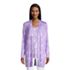 Women's Lightweight Jersey Knit Long Cardigan Print, Front