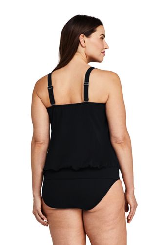 women's plus size swim shorts and tops