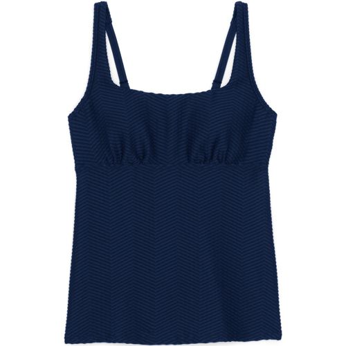 Women's Lands' End Surplice Underwire Tankini Top