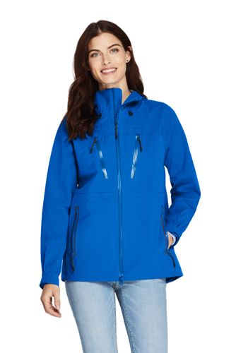 short hooded rain jacket