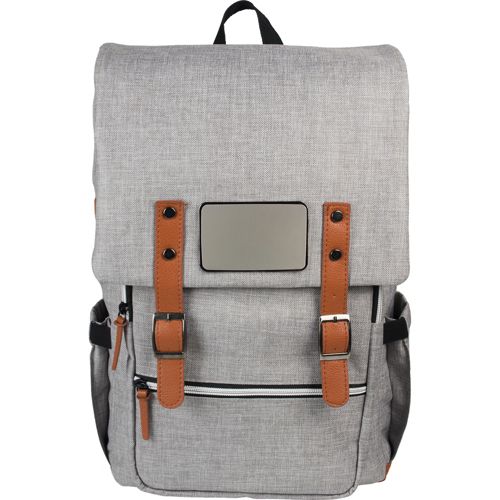 Rambler Custom Engraved Logo Top Flap Laptop Backpack