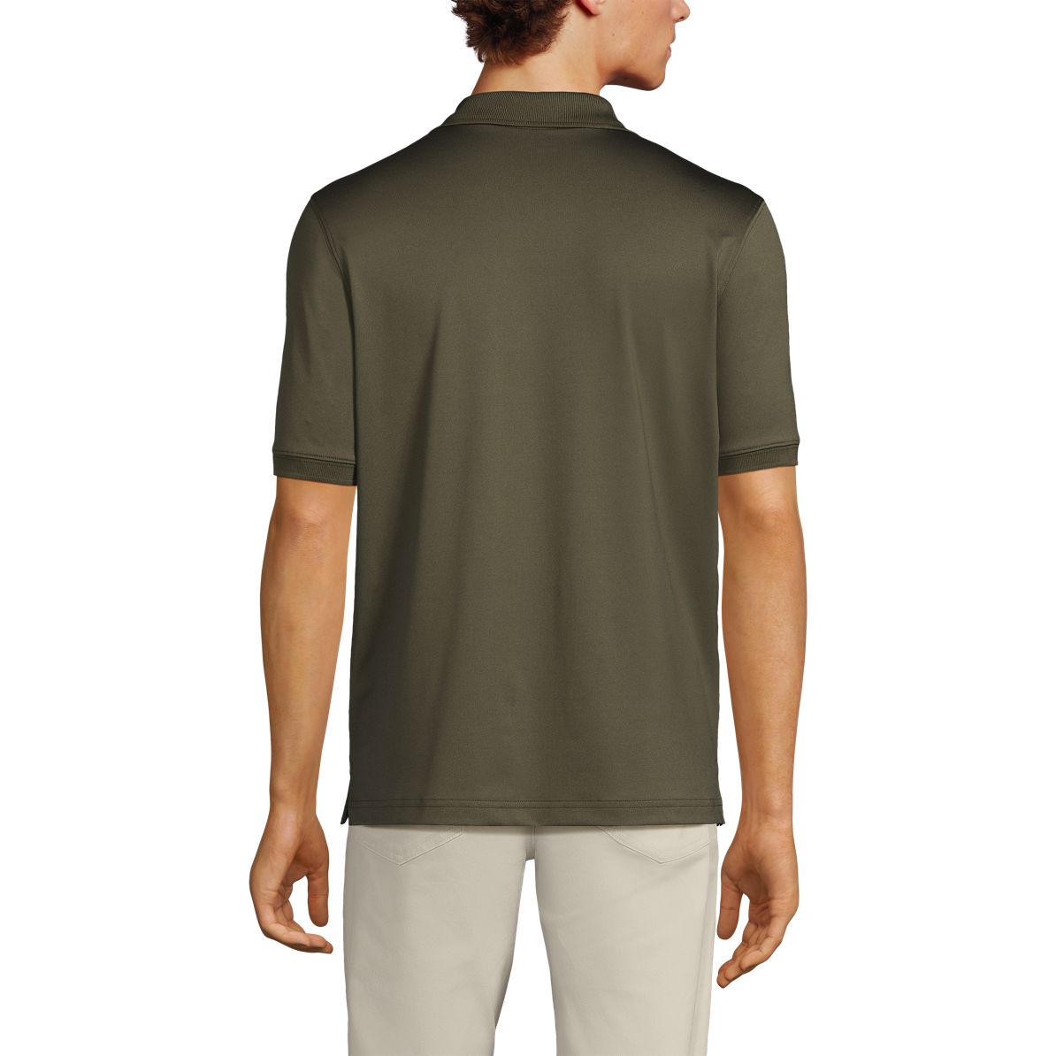 Men's Short Sleeve Rapid Dry Active Polo Shirt