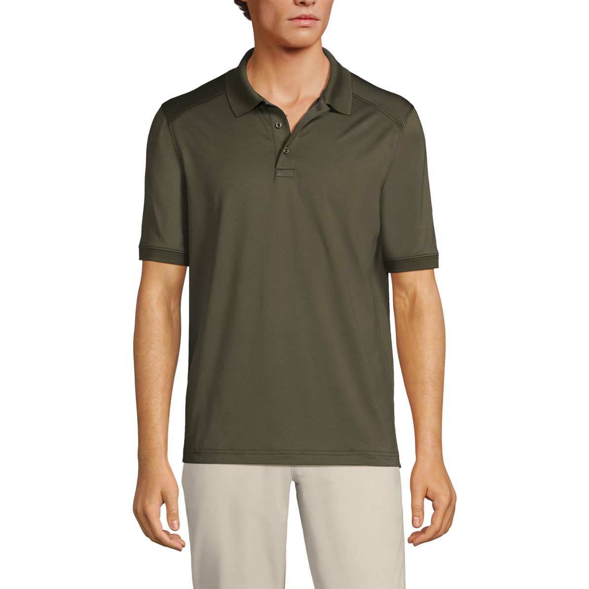 Men's Short Sleeve Rapid Dry Active Polo Shirt