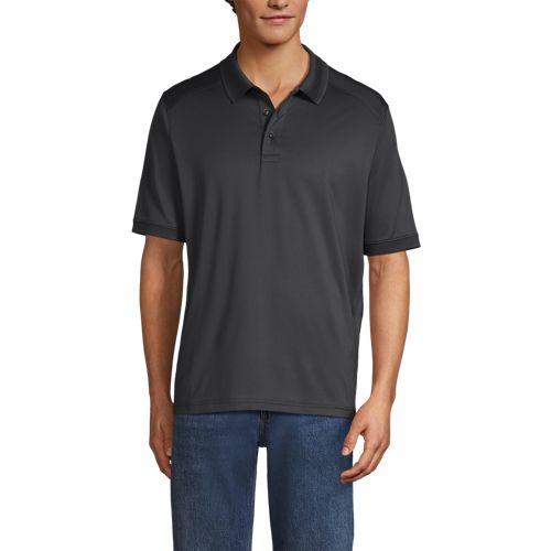 新品　BRIEFING CE LOGO TAPE POLO RELAXED Polo T Shirts Men Zipper Collar Fashion Golf Light Blue