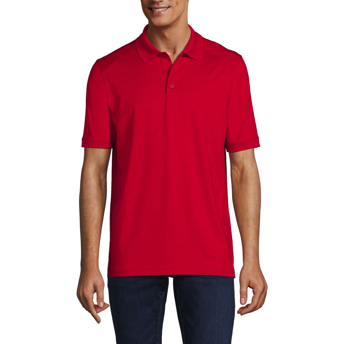 Men's Short Sleeve Rapid Dry Active Polo Shirt